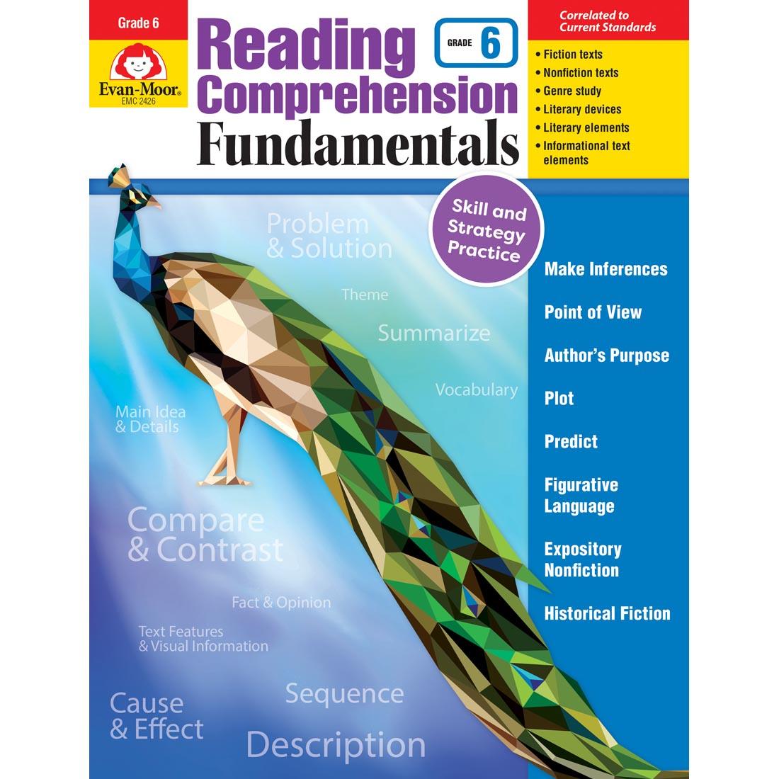 Evan-Moor Reading Comprehension Fundamentals Grade 6