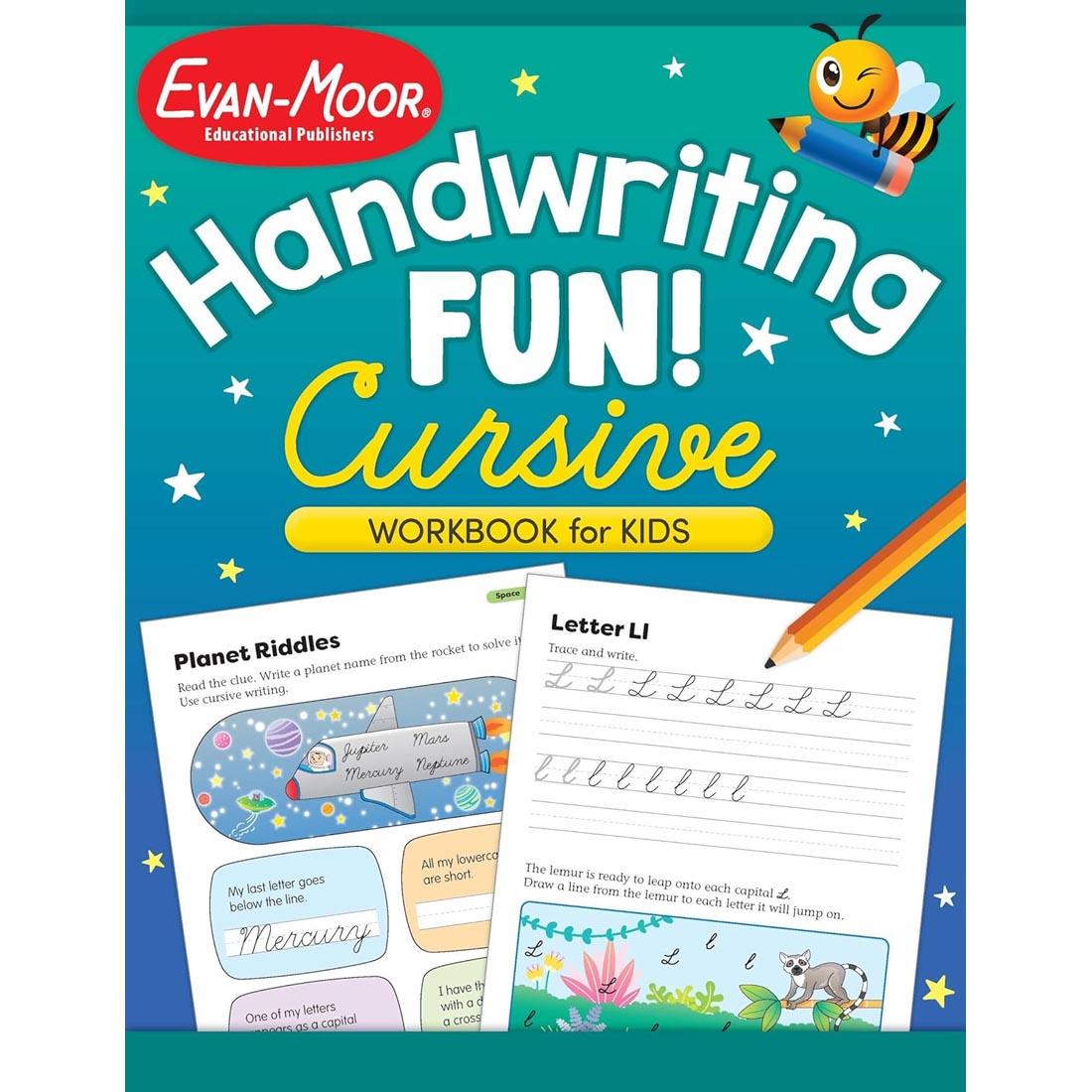 Handwriting FUN! Cursive Activity Book by Evan-Moor
