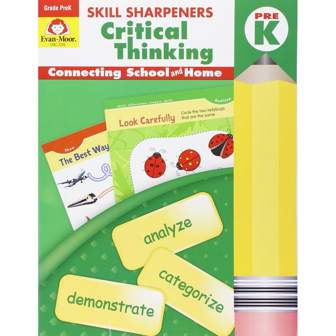Skill Sharpeners Critical Thinking by Evan-Moor Pre-K