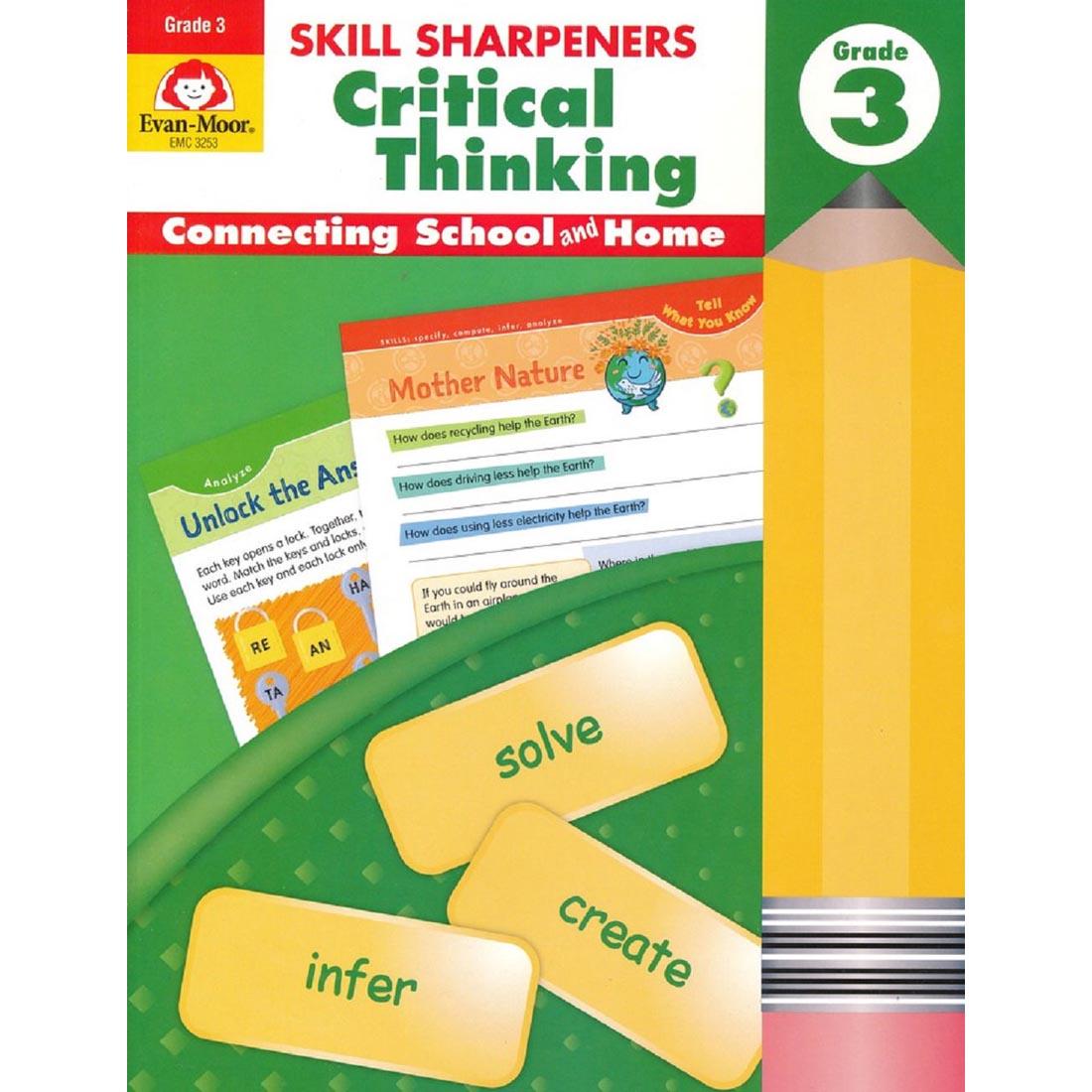Skill Sharpeners Critical Thinking by Evan-Moor Grade 3