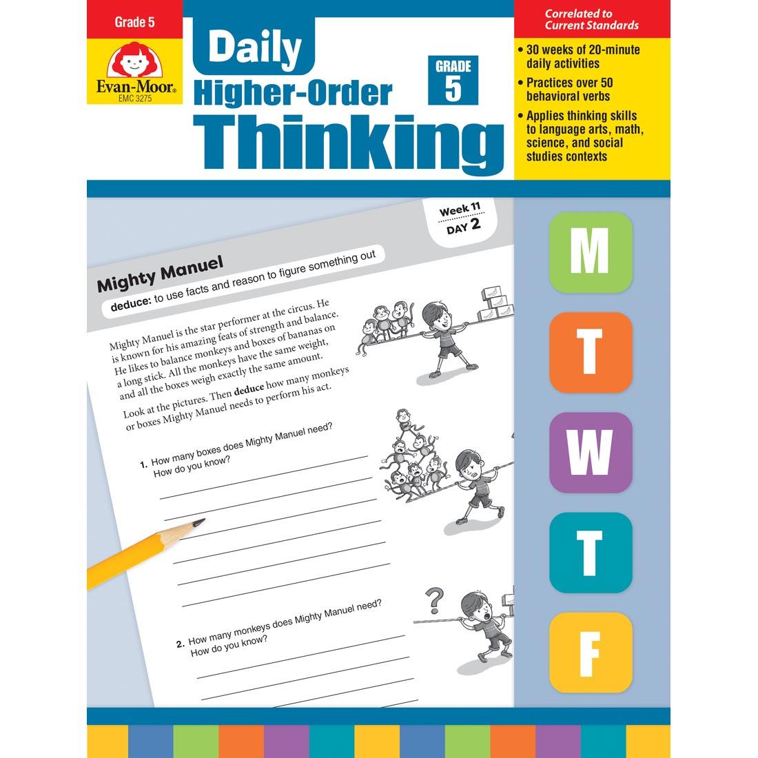 Evan-Moor Daily Higher-Order Thinking Grade 5