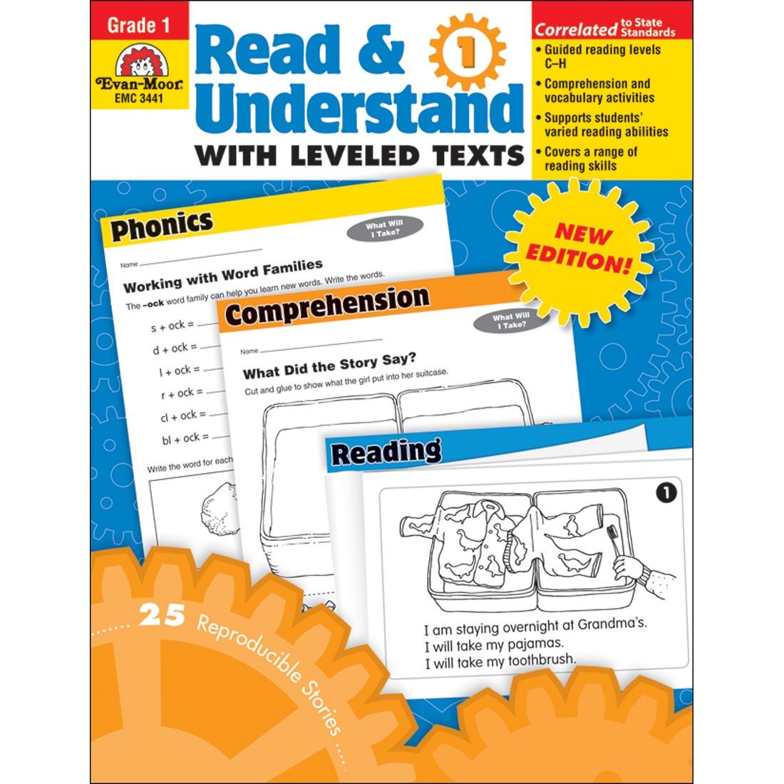 Grade 1 Read and Understand with Leveled Texts by Evan-Moor