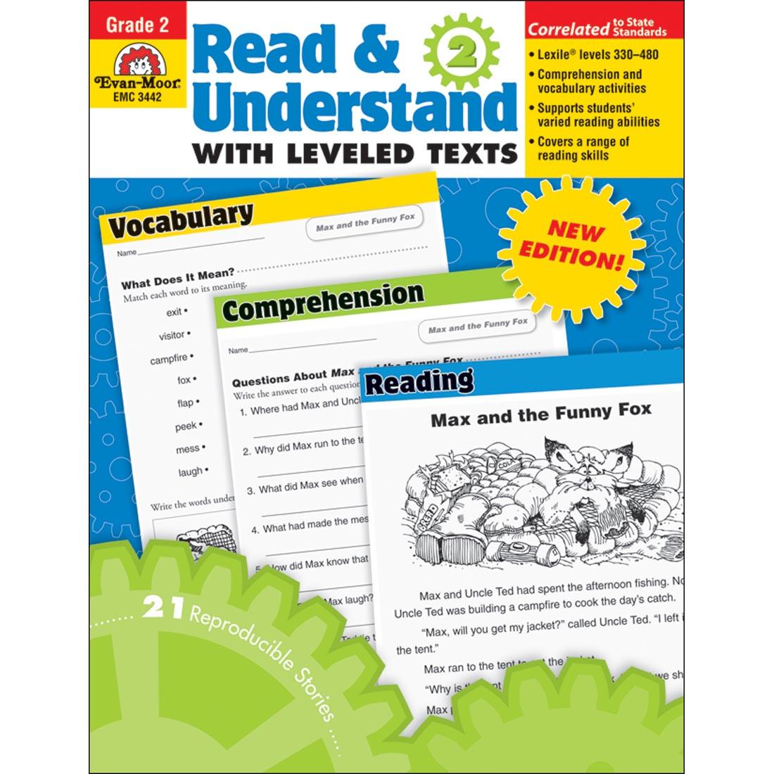 Grade 2 Read and Understand with Leveled Texts by Evan-Moor