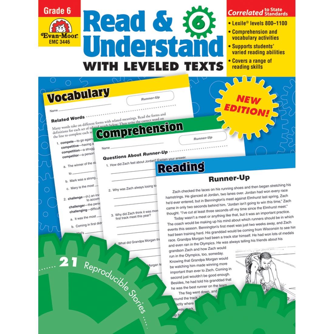Grade 6 Read and Understand with Leveled Texts by Evan-Moor