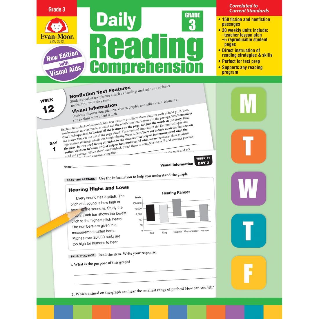 Evan-Moor Daily Reading Comprehension Grade 3