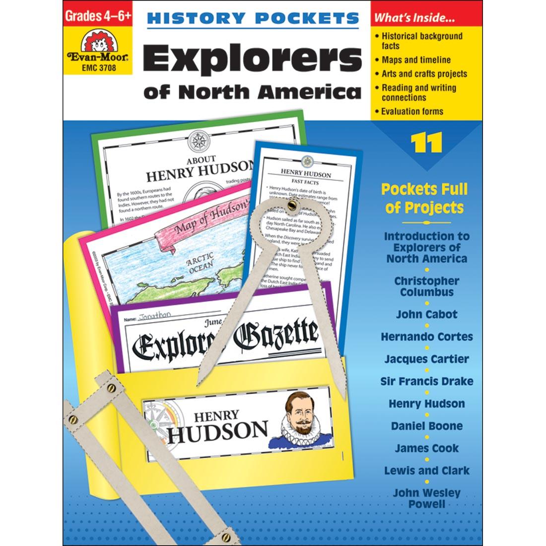 History Pockets Explorers of North America by Evan-Moor