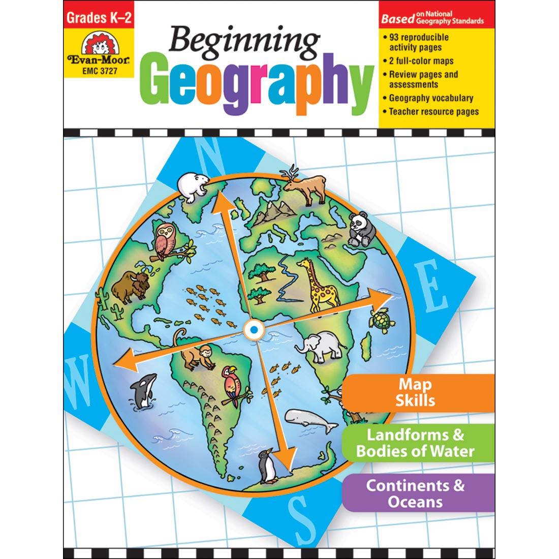 Beginning Geography Book by Evan-Moor