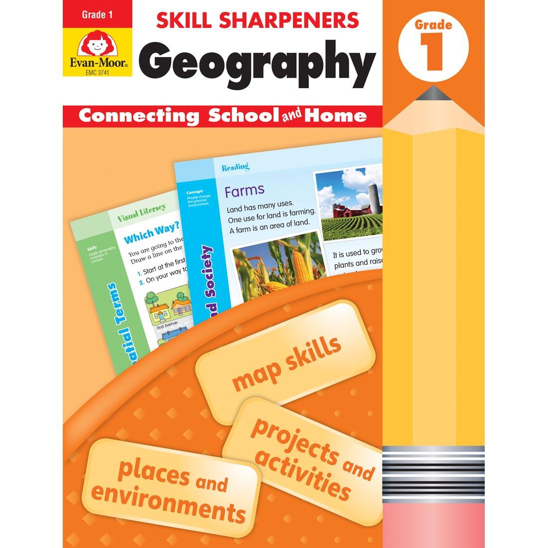 Evan-Moor Skill Sharpeners Geography Grade 1
