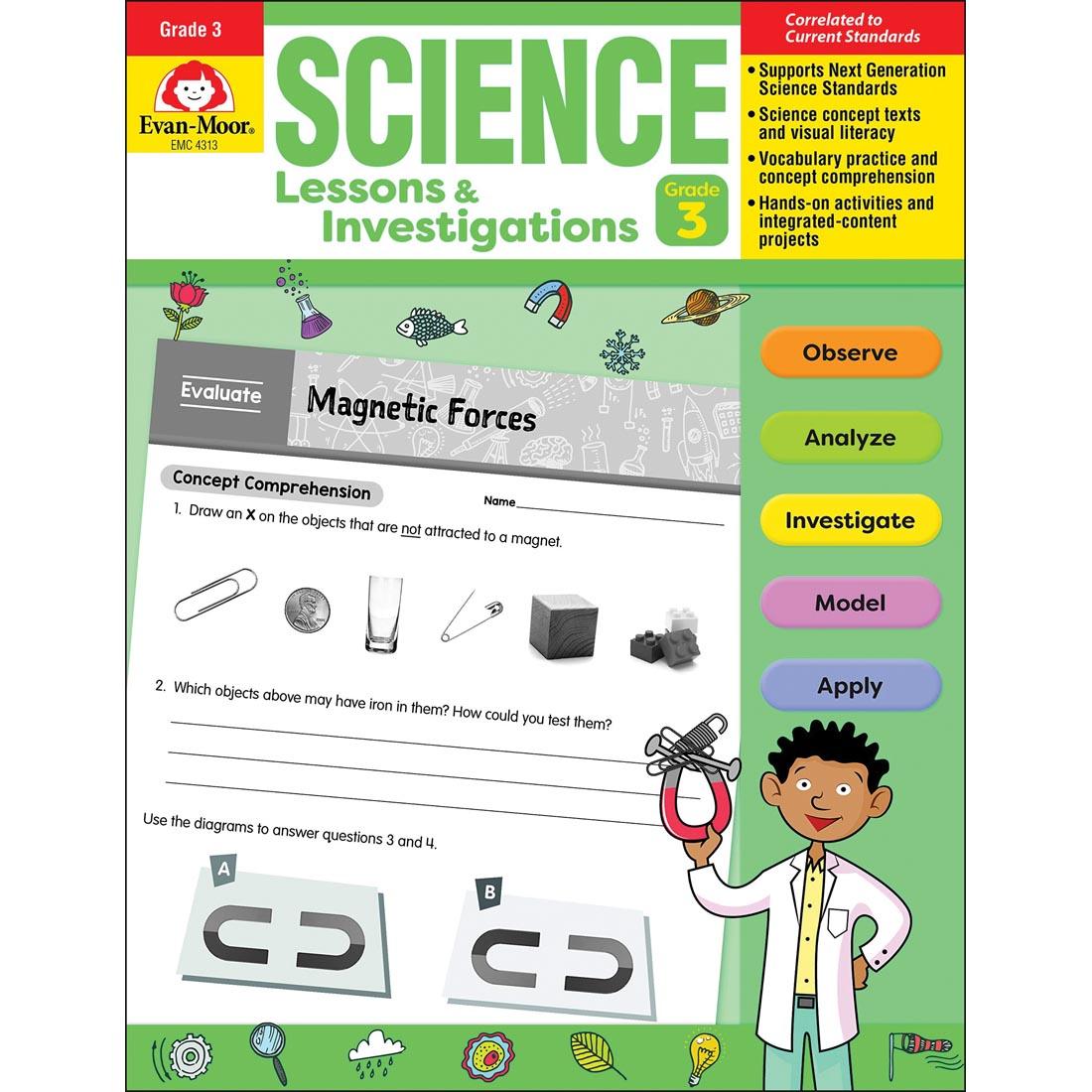 Evan-Moor Science Lessons & Investigations Grade 3