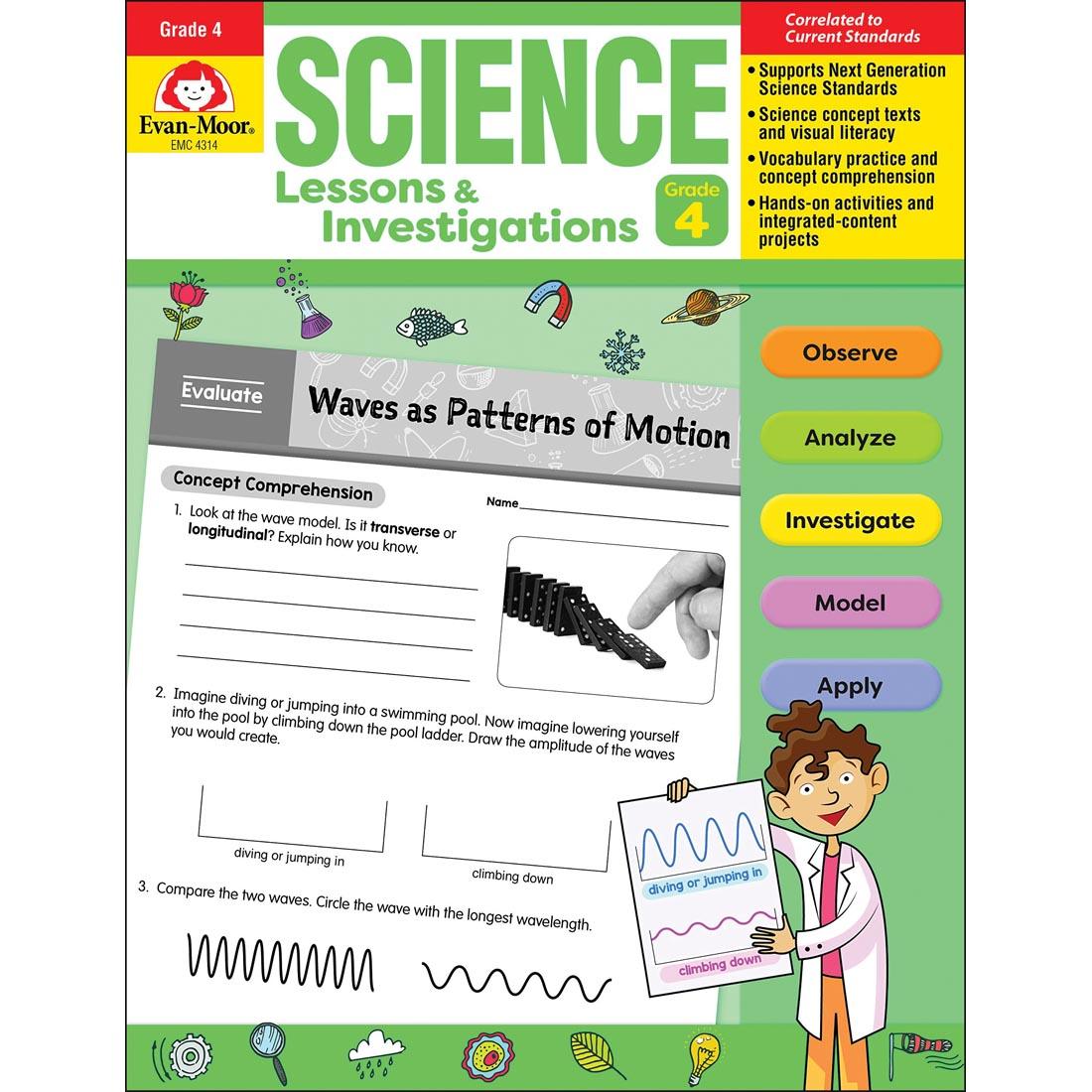 Evan-Moor Science Lessons & Investigations Grade 4