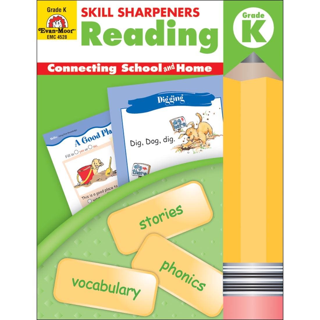 Skill Sharpeners Reading by Evan-Moor Grade K