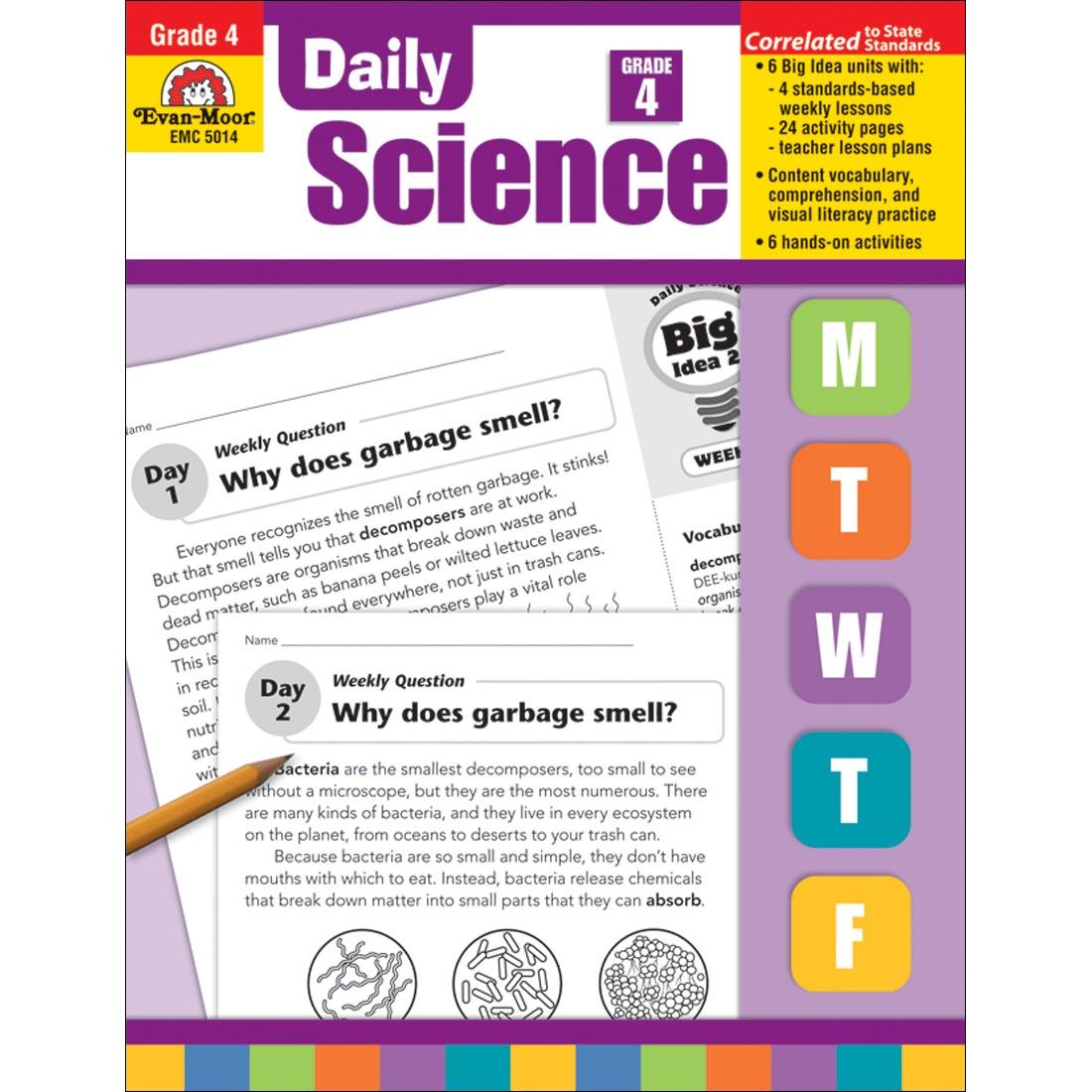 Daily Science Book by Evan-Moor Grade 4