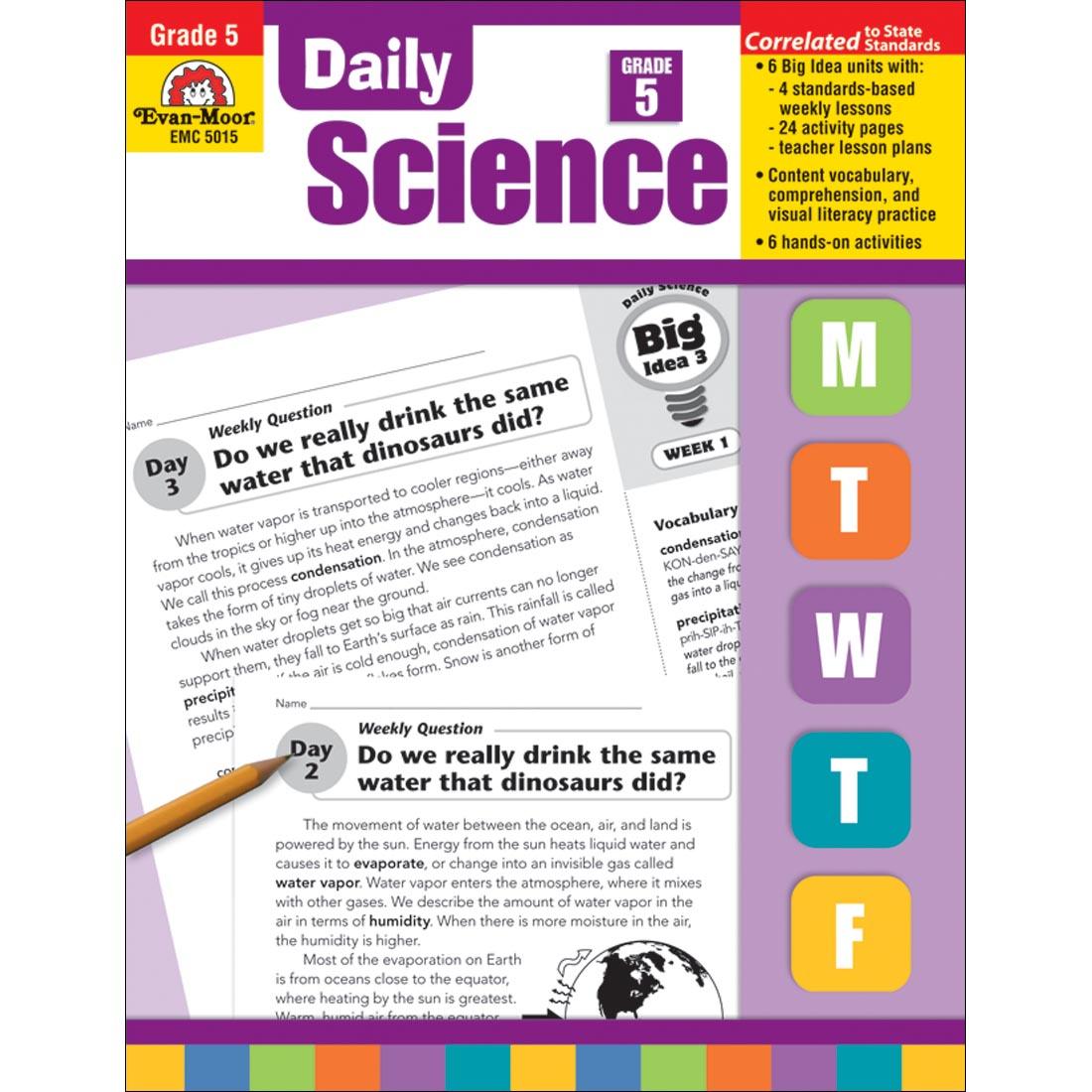 Daily Science Book by Evan-Moor Grade 5