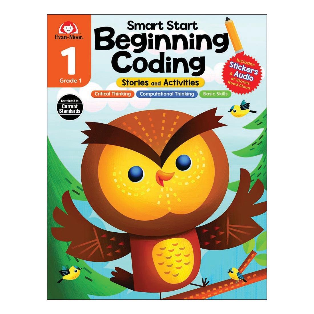 Evan-Moor Smart Start Beginning Coding Stories and Activities Grade 1