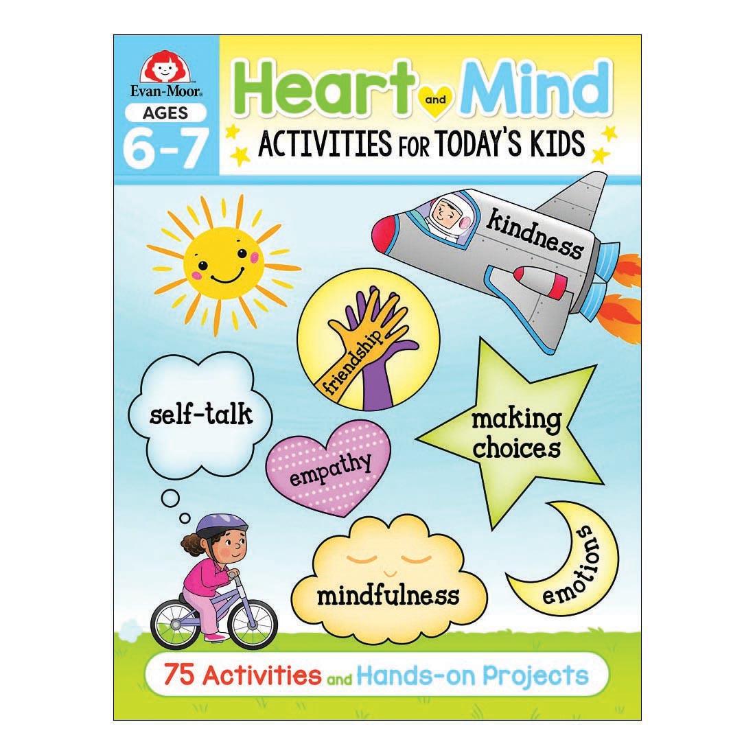 Evan-Moor Heart And Mind Activities For Today's Kids Ages 6-7