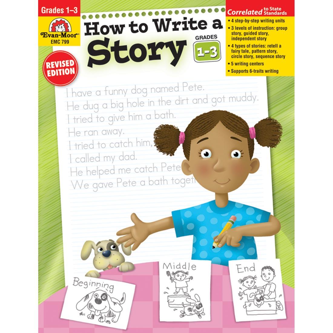 Evan-Moor How To Write A Story Grades 1-3