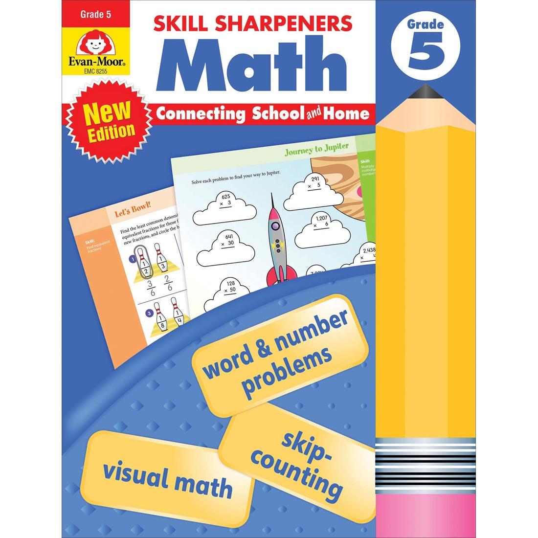 Evan-Moor Skill Sharpeners Math Grade 5