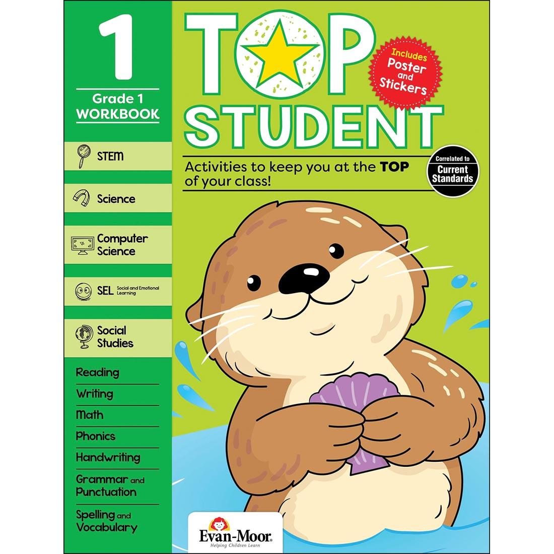 Top Student Grade 1 Workbook by Evan-Moor