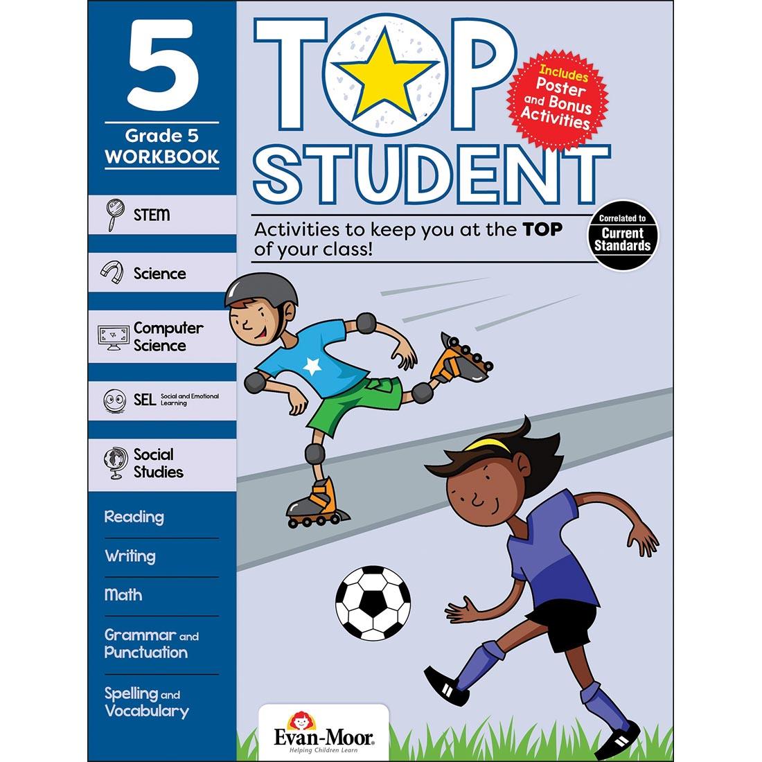 Top Student Grade 5 Workbook by Evan-Moor