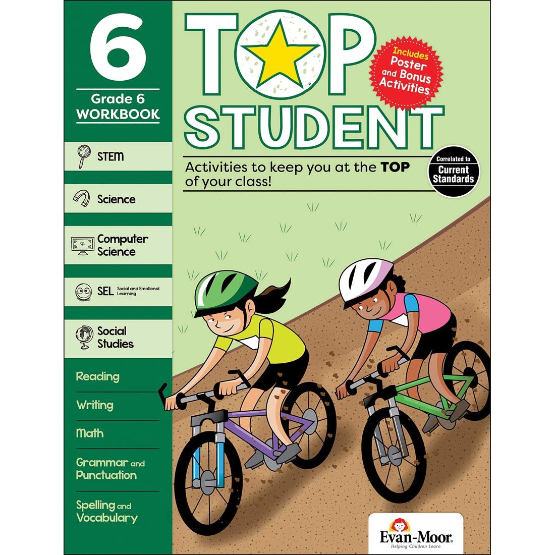 Top Student Grade 6 Workbook by Evan-Moor