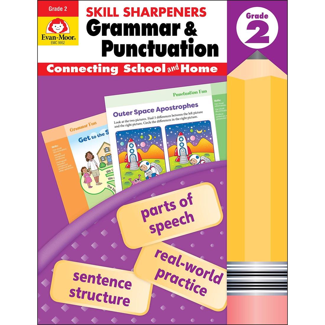 Evan-Moor Skill Sharpeners Grammar & Punctuation Grade 2