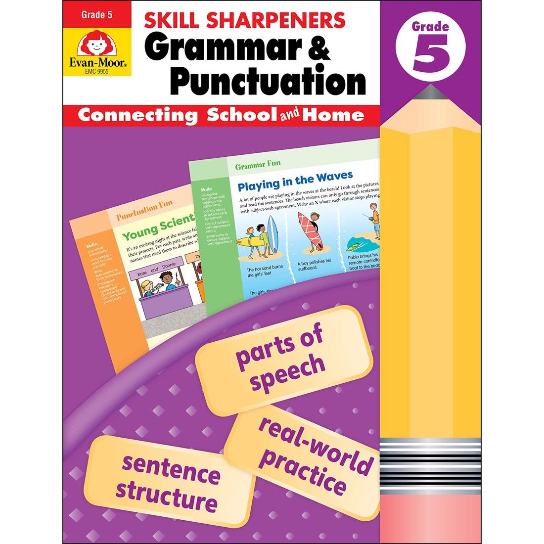 Evan-Moor Skill Sharpeners Grammar & Punctuation Grade 5