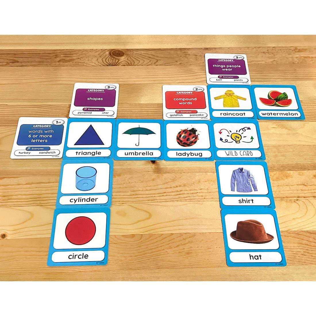 Connectegories Game in use