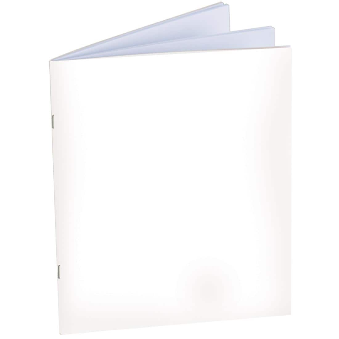 Soft Cover White Blank Book