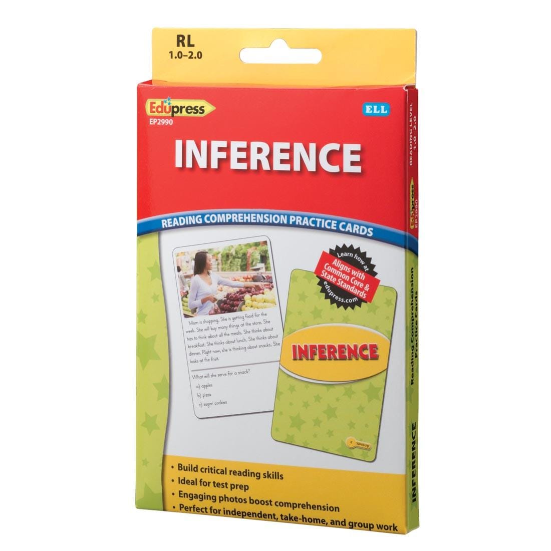 Yellow Level Inference Reading Comprehension Practice Cards