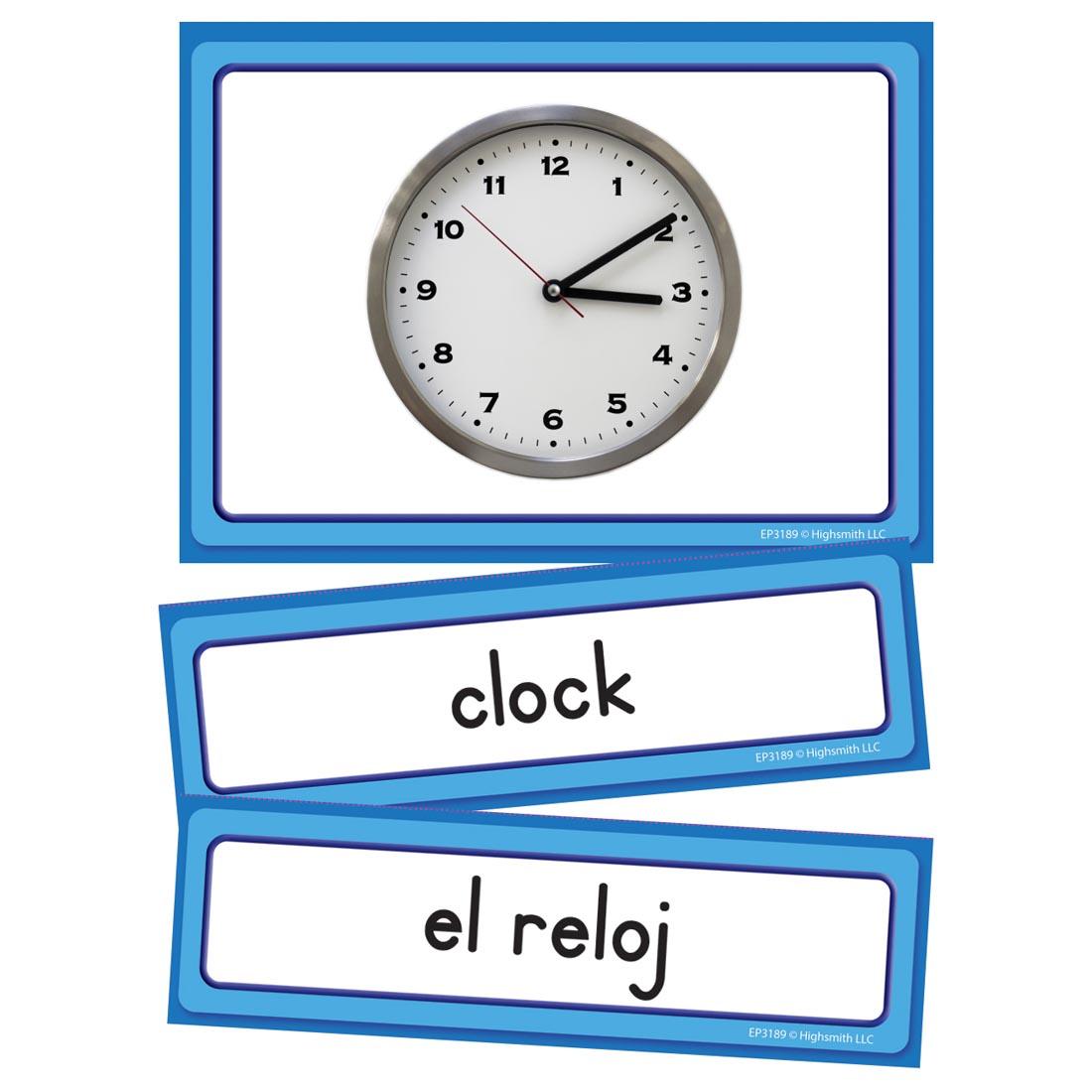 Spanish & English Classroom Labels Instructional Accents