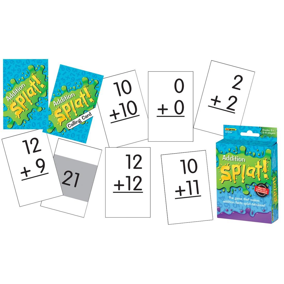 Addition Math Splat Game