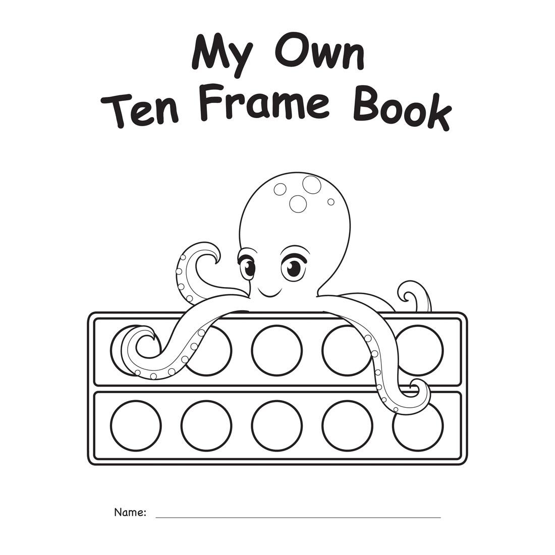 front cover of My Own Ten Frame Book