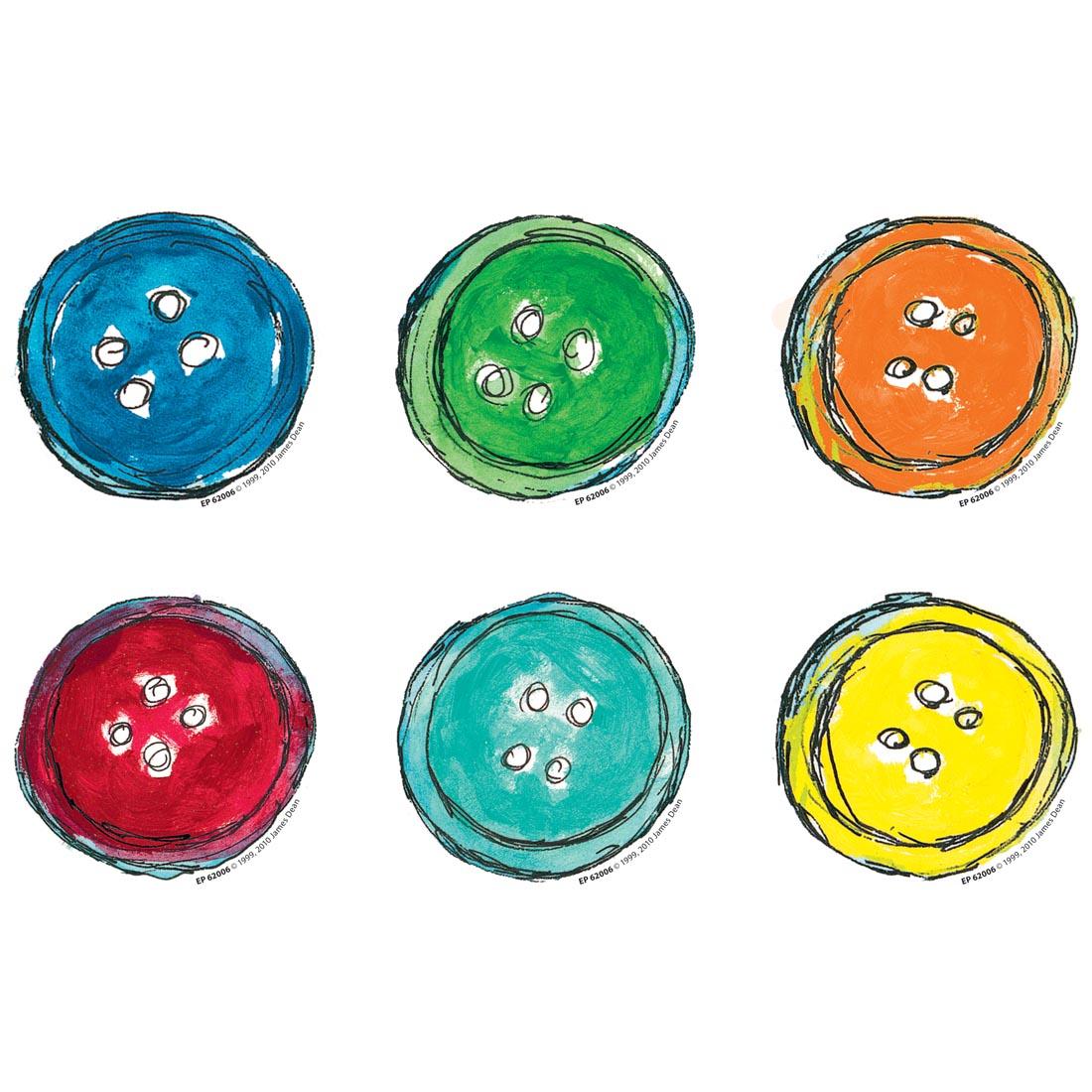 Pete the Cat Groovy Buttons Mini Accents