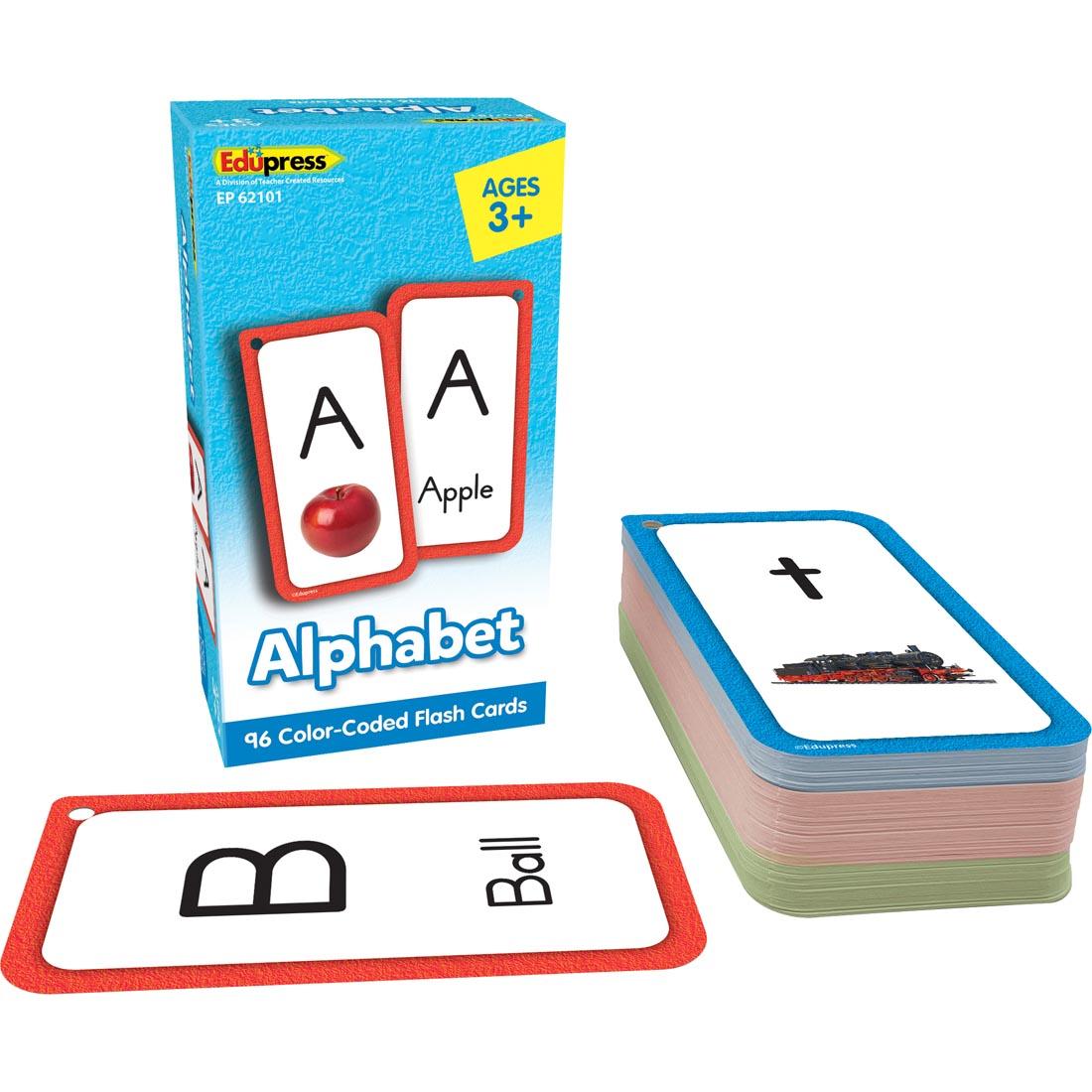 Alphabet Flash Cards Deluxe Set By Edupress
