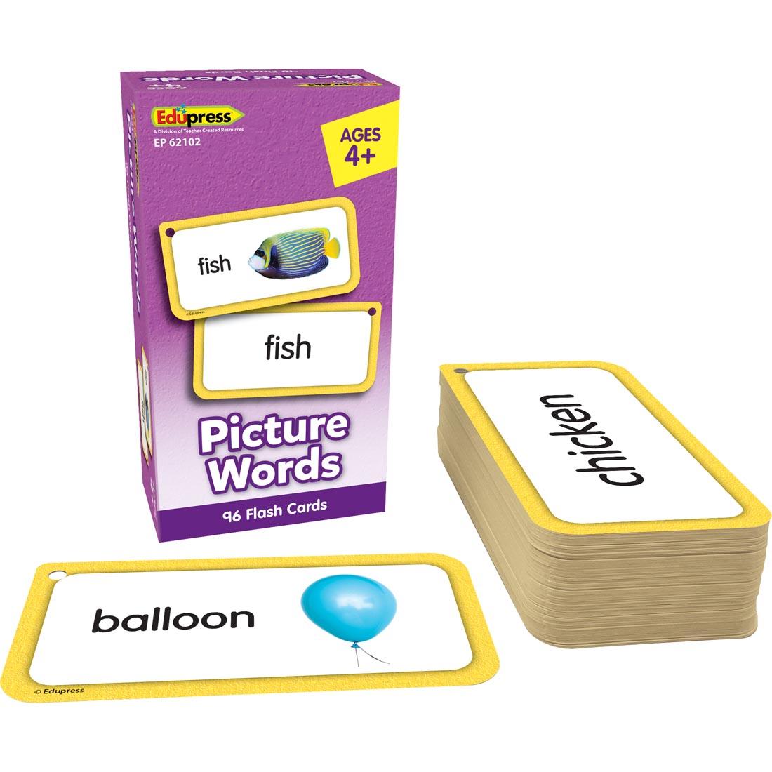 Picture Words Flash Cards Deluxe Set By Edupress