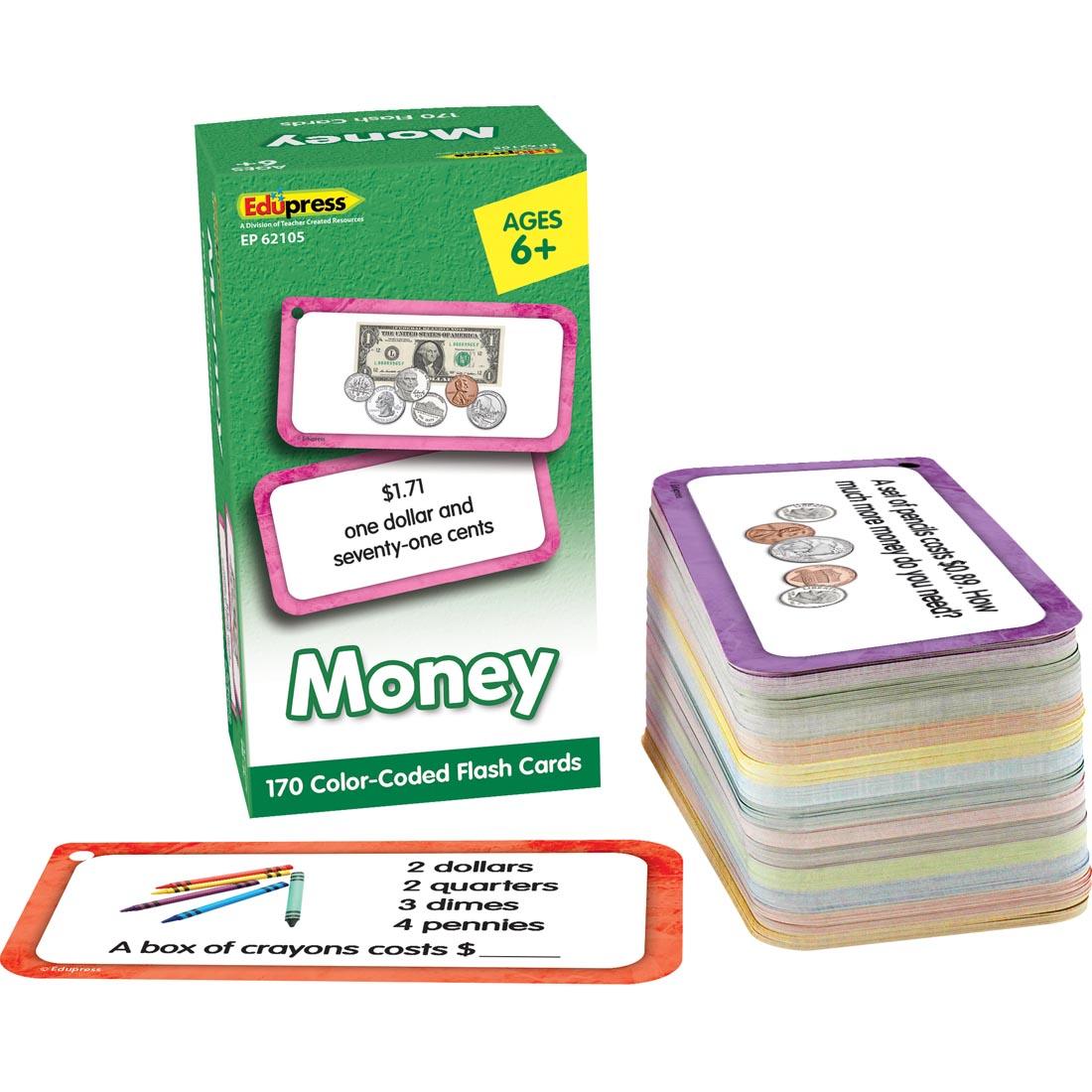 Money Flash Cards Deluxe Set By Edupress