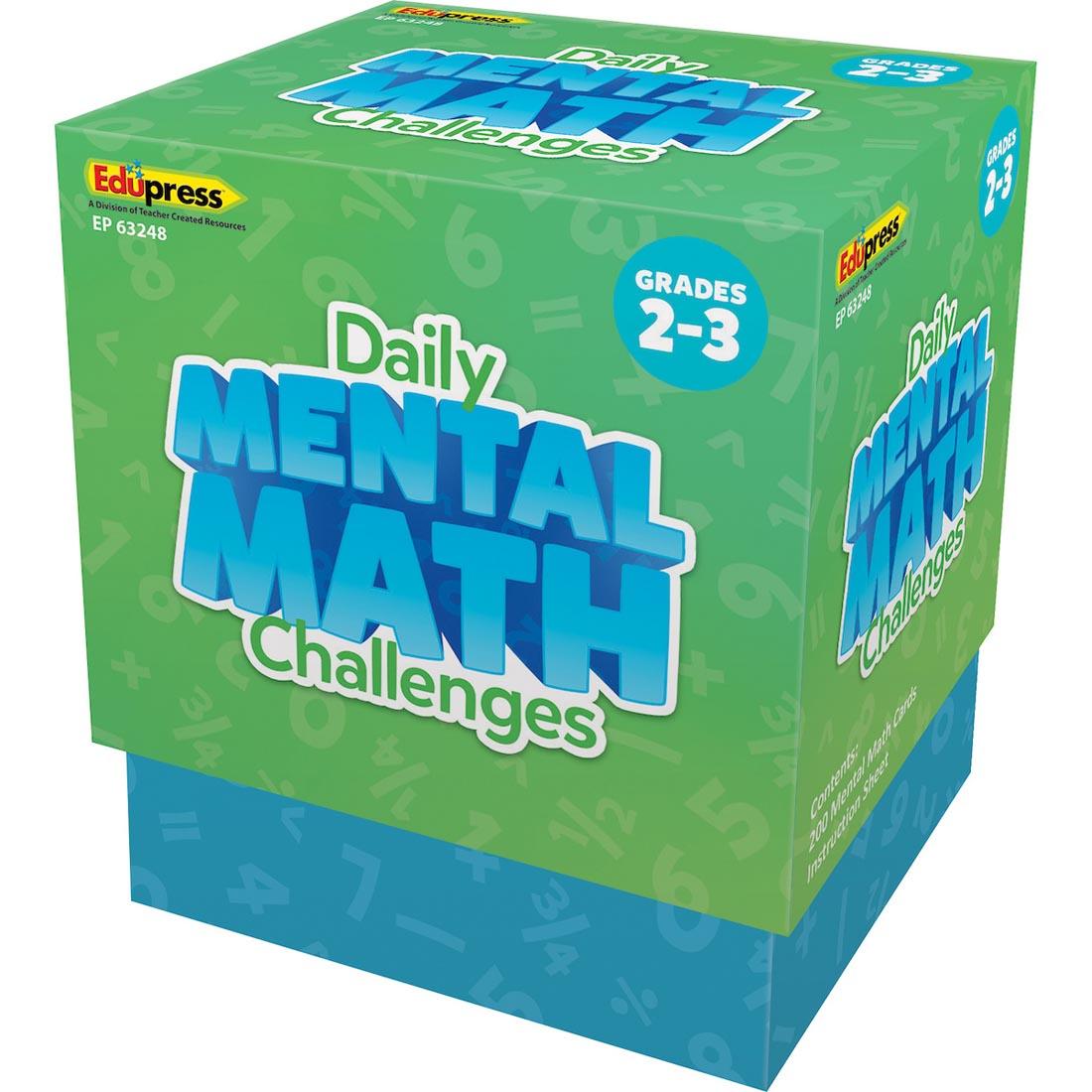Daily Mental Math Challenges By Edupress