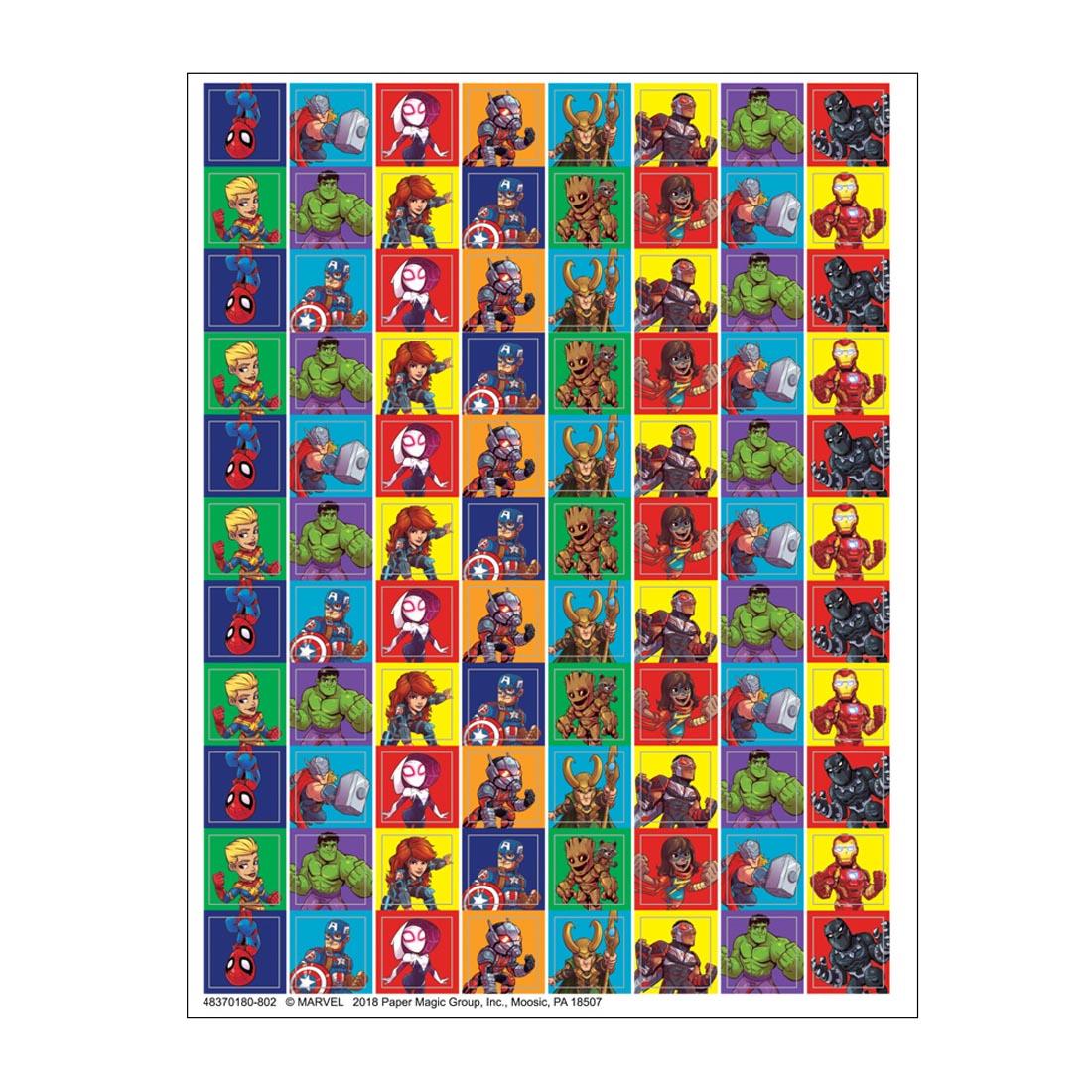 Marvel Super Hero Adventure Mini Stickers