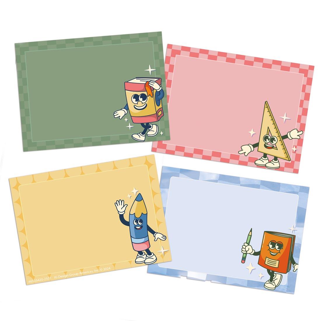 Name Tags from the S'Cool Era collection by Eureka