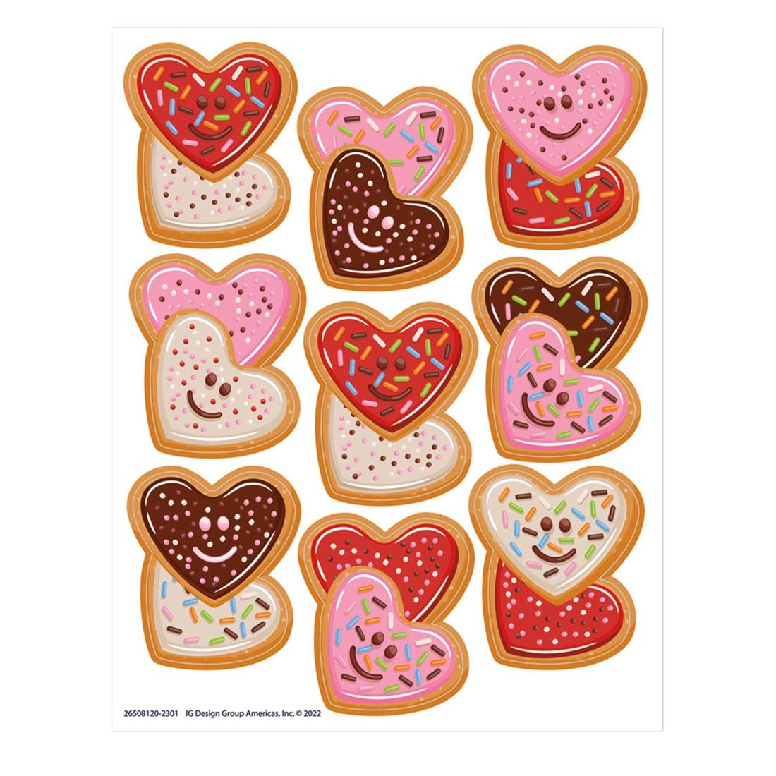 Love Valentine's Day Giant Die-Cut Stickers By Eureka