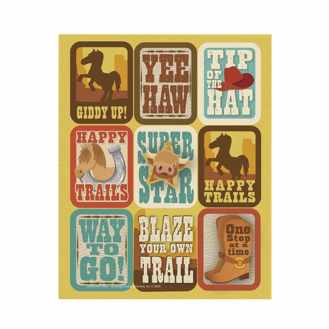 Giant Stickers from the Wild Wild Classroom collection By Eureka