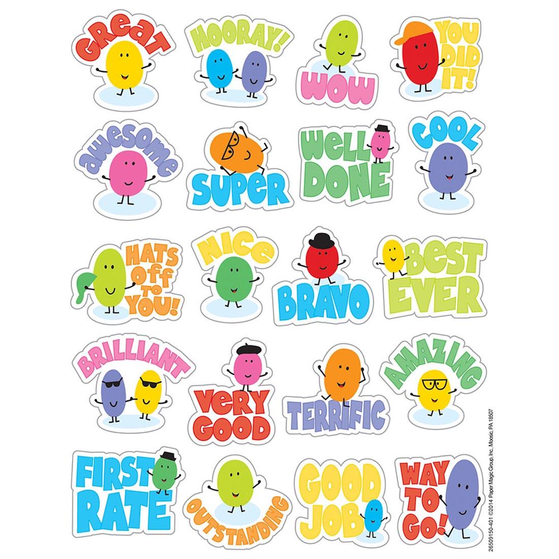 Jelly Bean Scented Stickers by Eureka