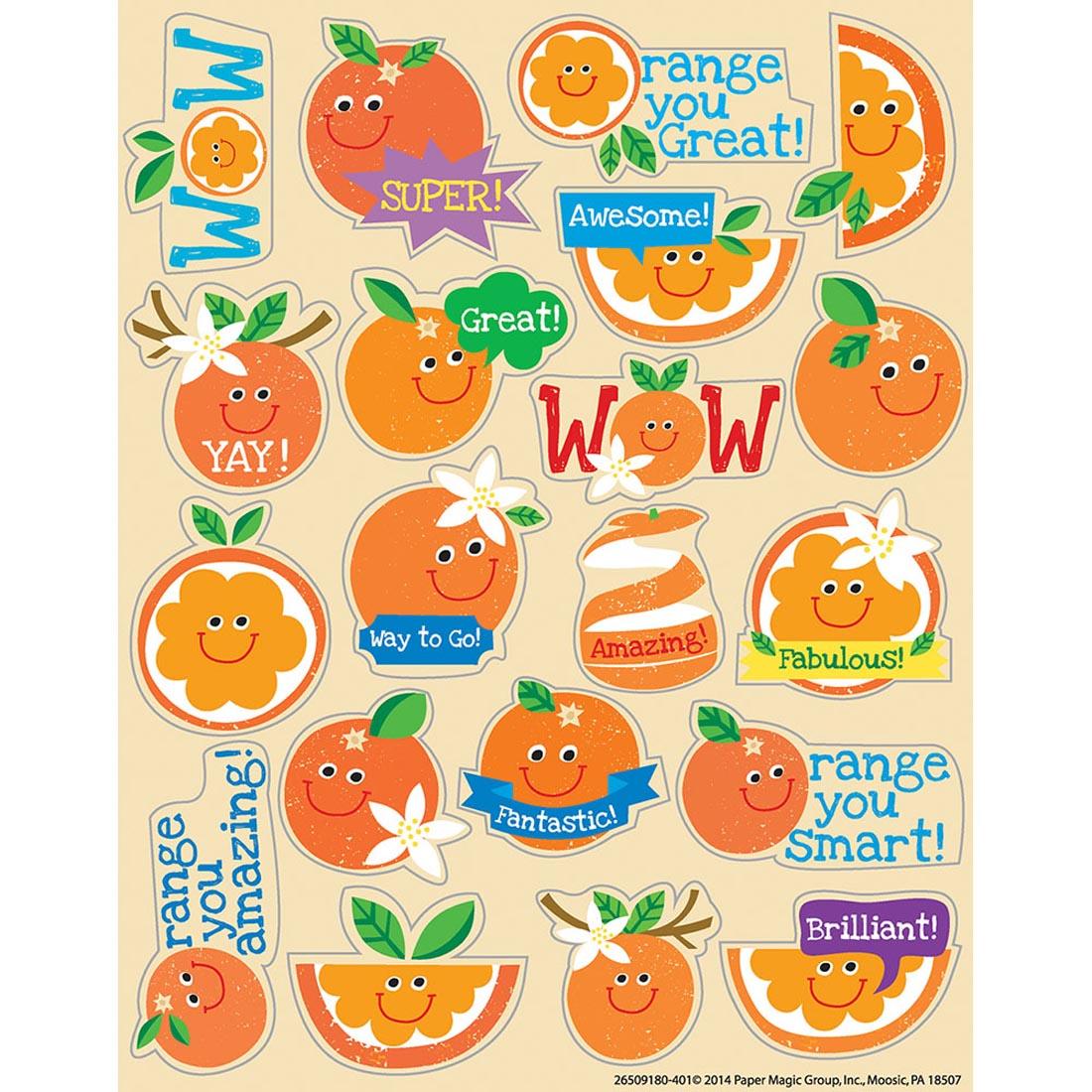 Orange Scented Stickers by Eureka