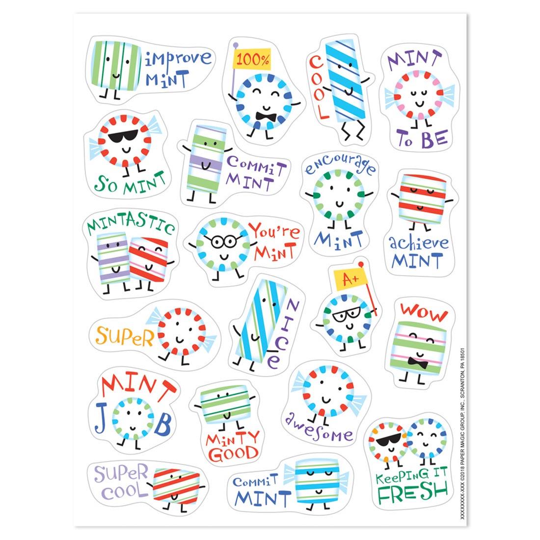 Mint Scented Stickers by Eureka