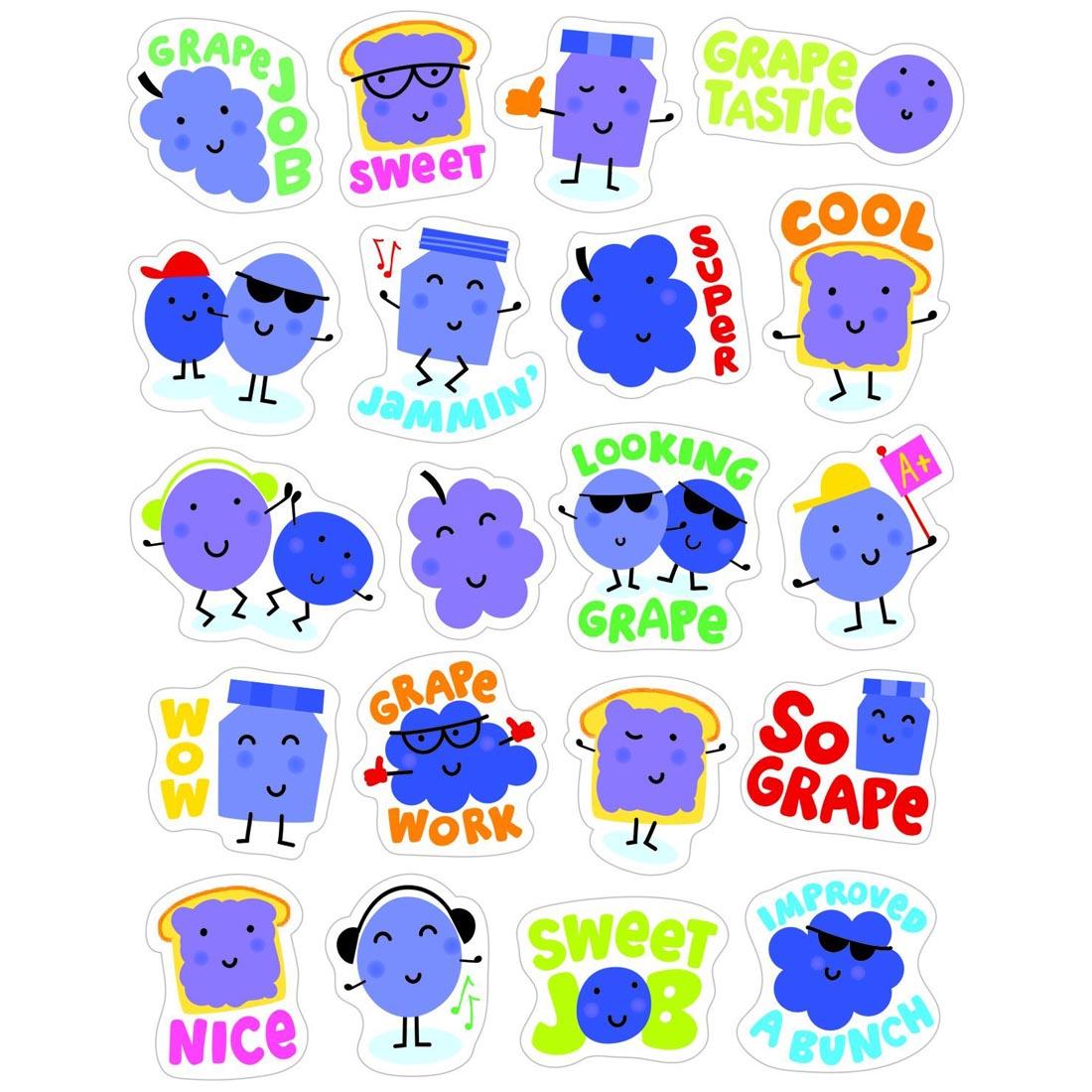 Grape Scented Stickers by Eureka