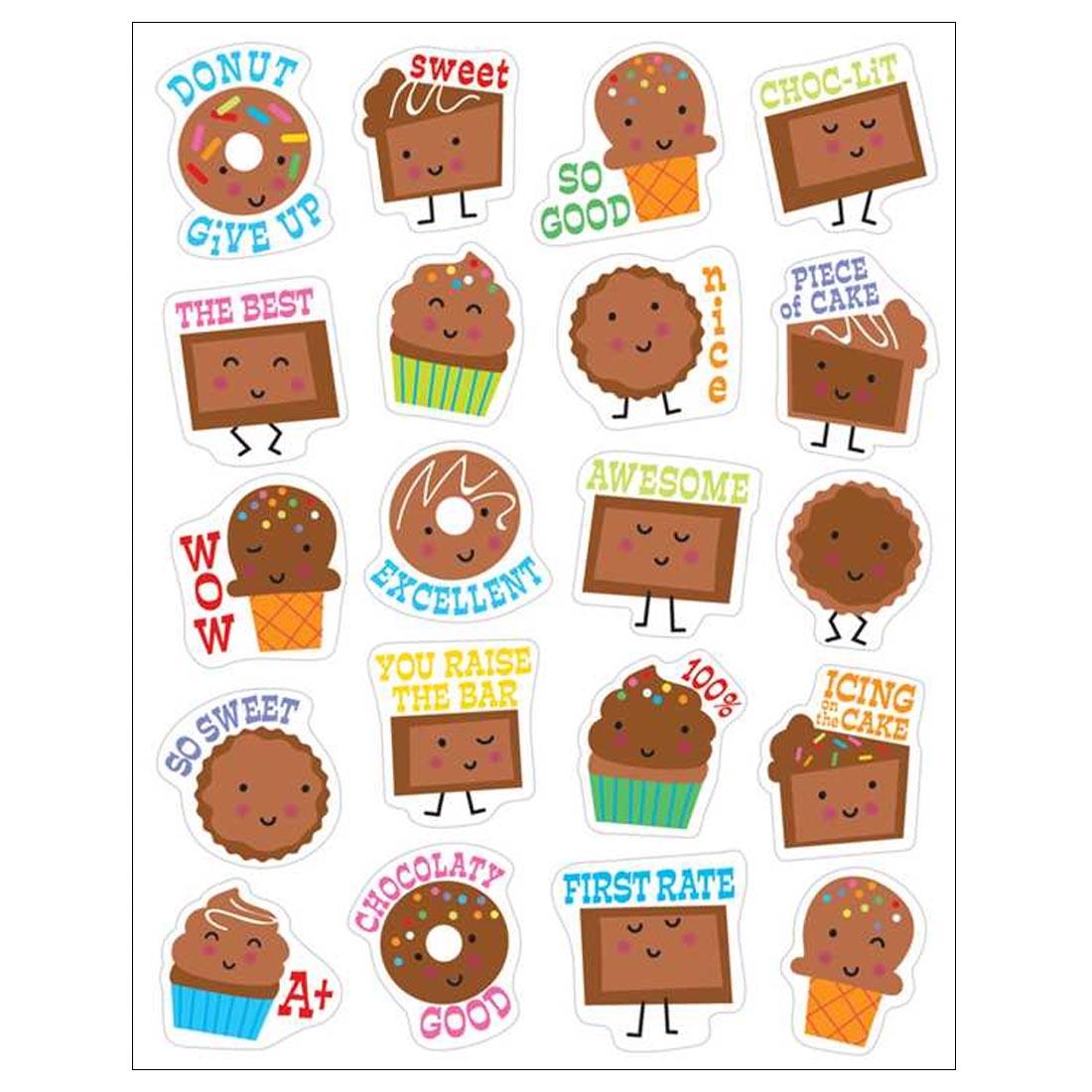 Chocolate Scented Stickers by Eureka