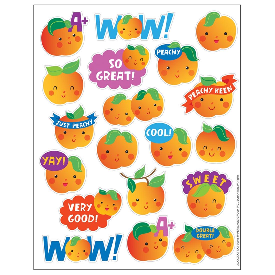 Peach Scented Stickers by Eureka