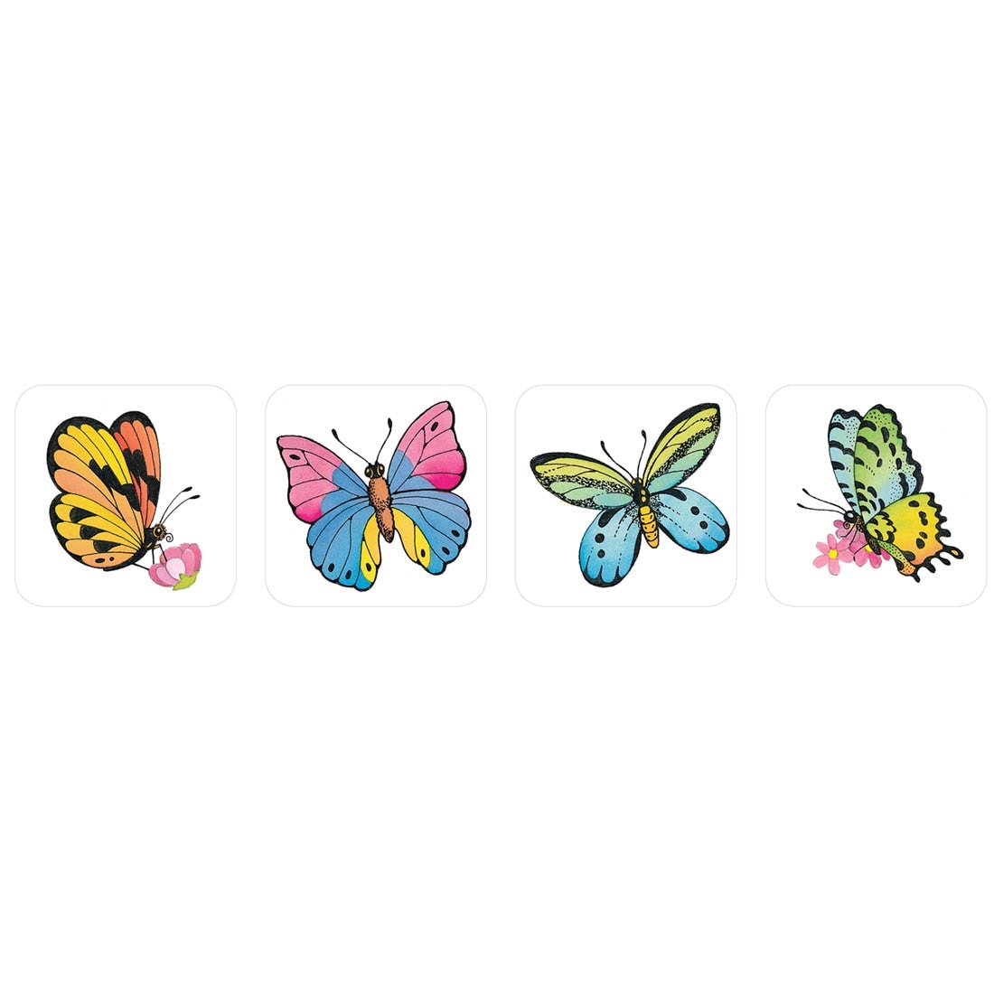 Butterflies Theme Stickers by Eureka