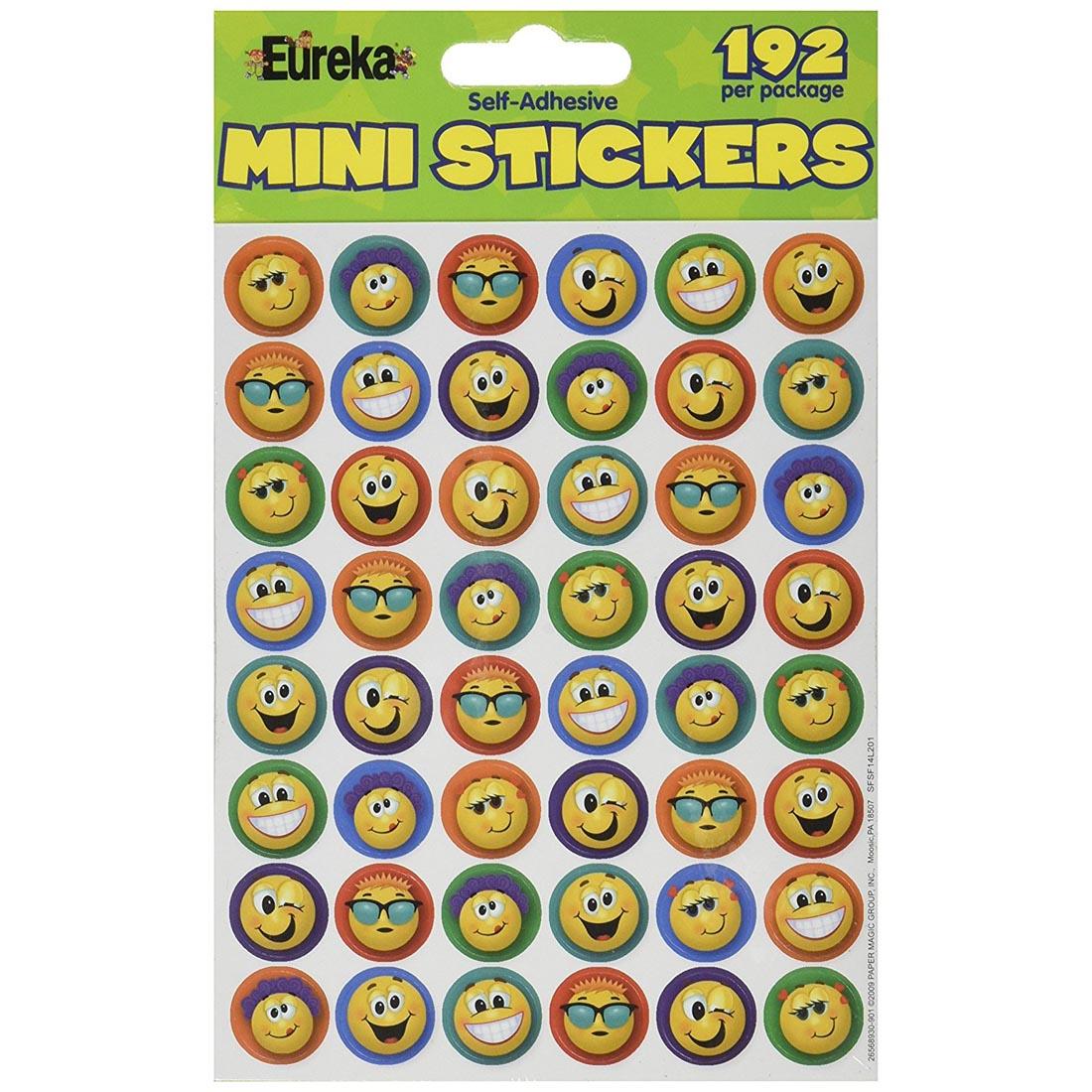 Emoticon Mini Stickers by Eureka