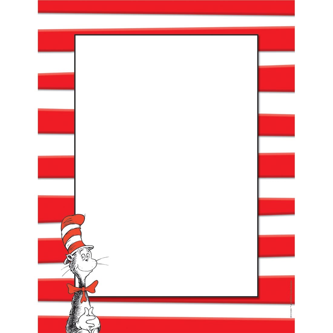Dr. Seuss The Cat in the Hat Computer Paper by Eureka